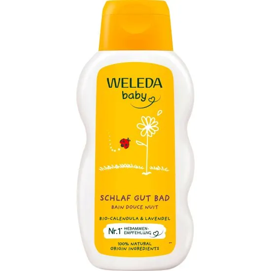 Weleda Baby Kupka za spavanje za bebe s organskim nevenom i lavandom 200ml