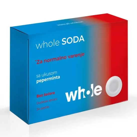 Whole Soda bikarbona 24 tablete