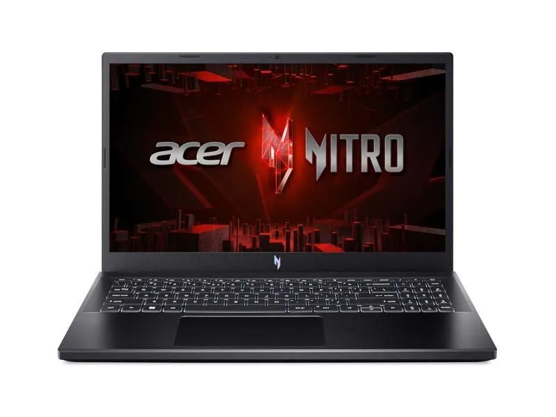 Acer LAPTOP Gaming Nitro ANV15-51 NH.QNDEX.009, 15.6" FHD IPS, i5-13420H, 8GB, 512GB, RTX2050-4GB, FPR, backlit, crna