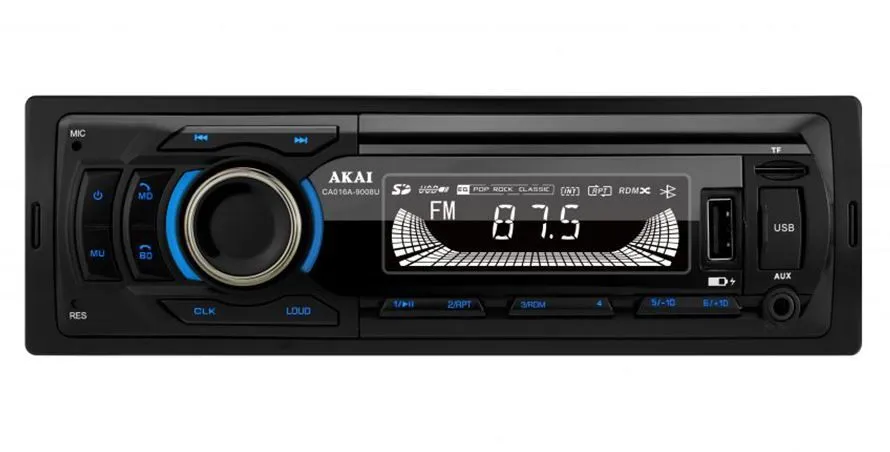 AKAI AUTO RADIO SA BLUETOOTH I USB SD ČITAČEM CA016A-9008U