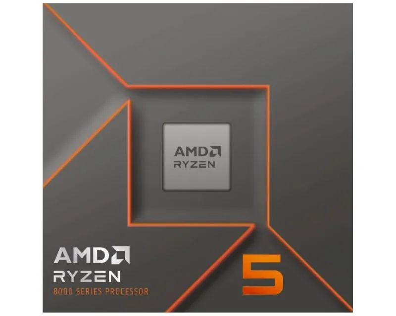 AMD 8400F Ryzen 5 8400F 6 cores do 4.7 GHz Box (100-100001591BOX) procesor