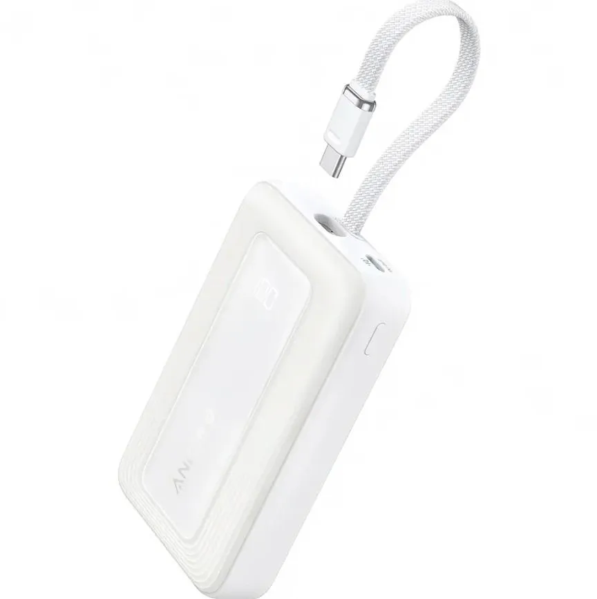 Anker EKSTERNA BATERIJA 10000mAh 30W ugradjen USB C kabl (A1688H21)