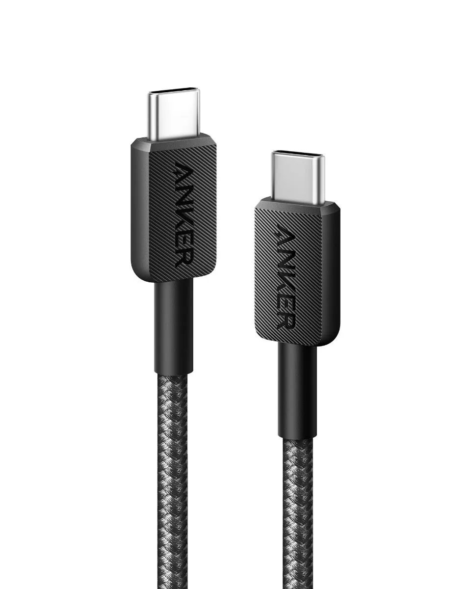 Anker USB-C KABL 322 USB-C to USB-C Cable Braided B2B Black (A81F5G11)