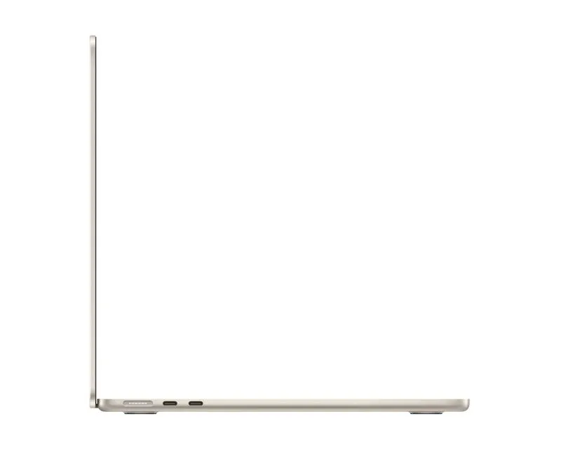 APPLE Center Stage camera MacBook Air 13.6 inch M5 10-core CPU 8-core GPU 16GB 512GB SSD Starlight (MDHA4)