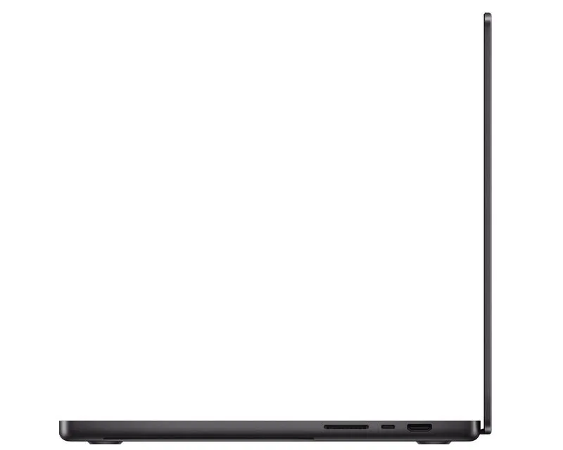 APPLE Center Stage camera MacBook Pro 16.2 inch M5 Pro 18-core CPU 20-core GPU 24GB 1TB SSD Space Black (MGEA4)
