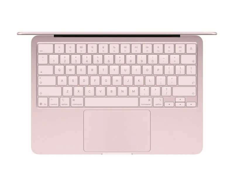 APPLE FaceTime HD MacBook Neo 13 inch A18 Pro 6-core CPU 5-core GPU 8GB 256GB SSD Blush (MHFH4)