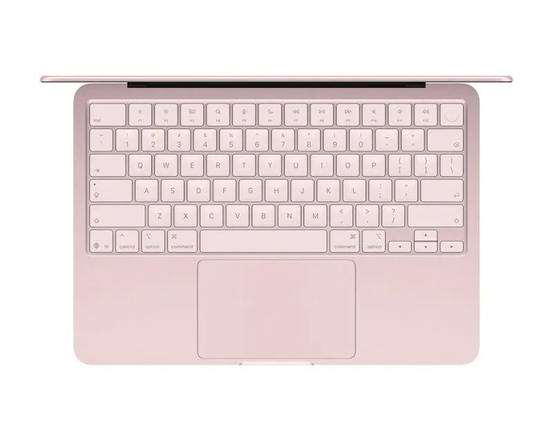 APPLE FaceTime HD MacBook Neo 13 inch A18 Pro 6-core CPU 5-core GPU 8GB 512GB SSD Blush (MHFJ4)