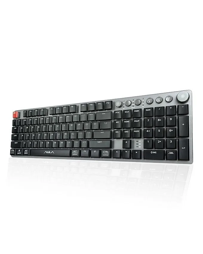 AULA TASTATURA F2090 3 in 1, black switch, mehanicka