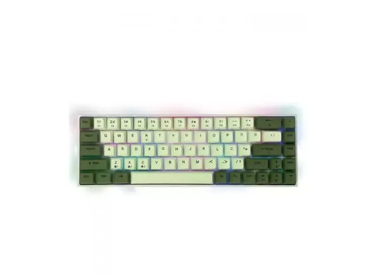 AULA TASTATURA F3068, zeleno/bela, mehanicka, Bluetooth