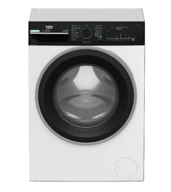 BEKO MAŠINA ZA PRANJE VEŠA B3WFU49215WPBB ES 9 kg, 1200 Obrtaja