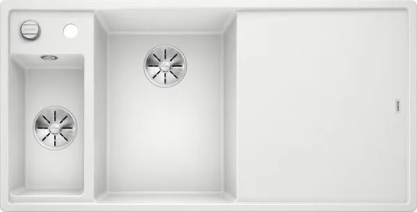 Blanco SUDOPERA AXIA III 6 S levo BELA/Staklena daska