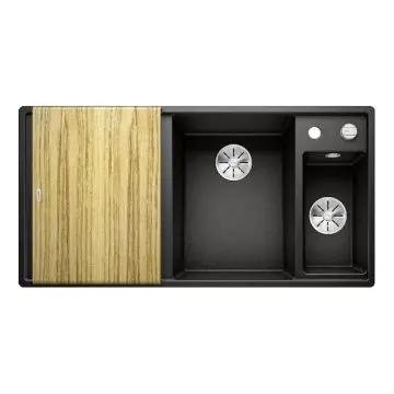 Blanco SUDOPERA AXIA III 6S silgranit crna De prb.drvo In (525851)