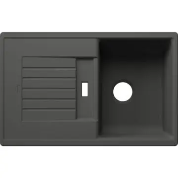 Blanco SUDOPERA ZIA 45S Silgranit PuraDur vulkan siva Rev  (527383)