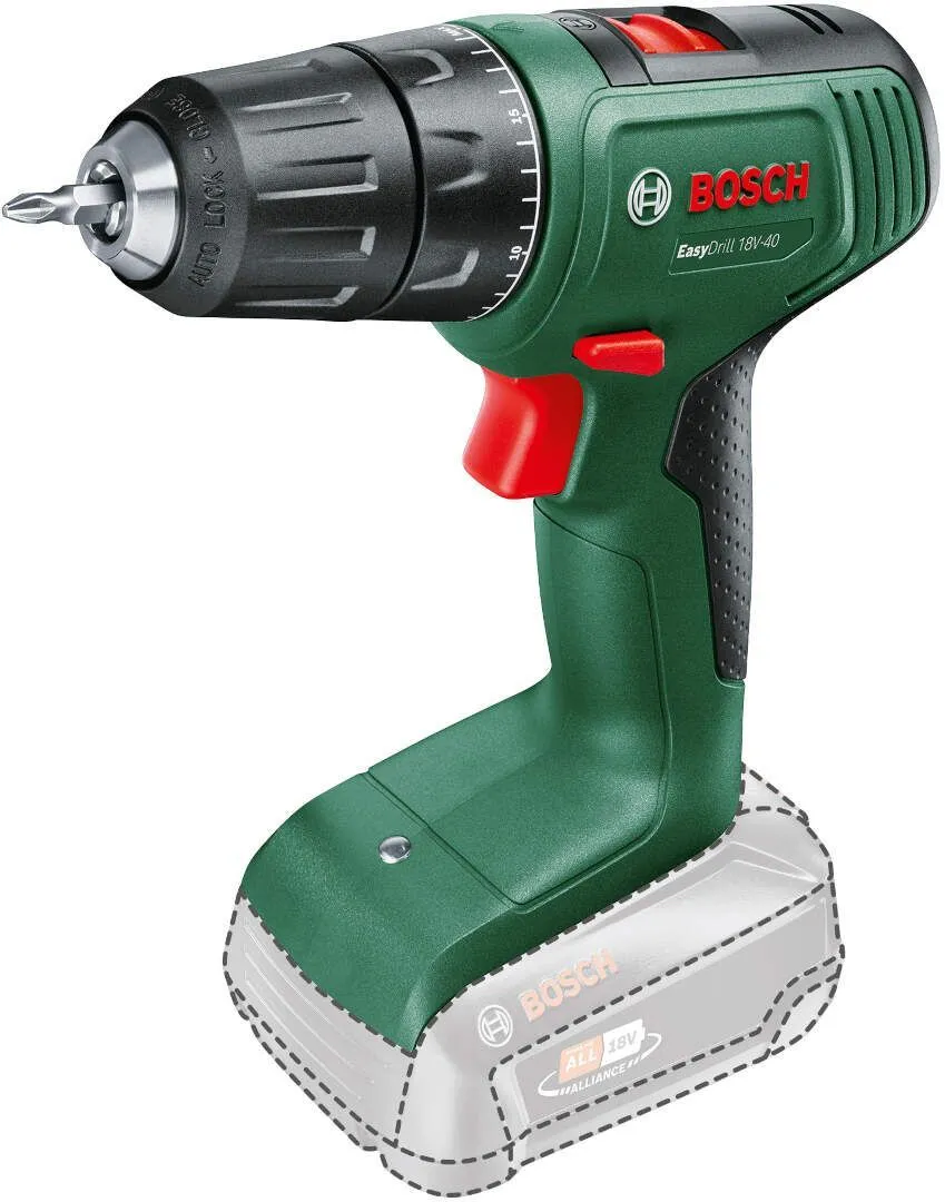 Bosch AKUMULATORSKA BUŠILICA - ODVRTAČ EasyDrill 18V-40 Solo (06039D8000)