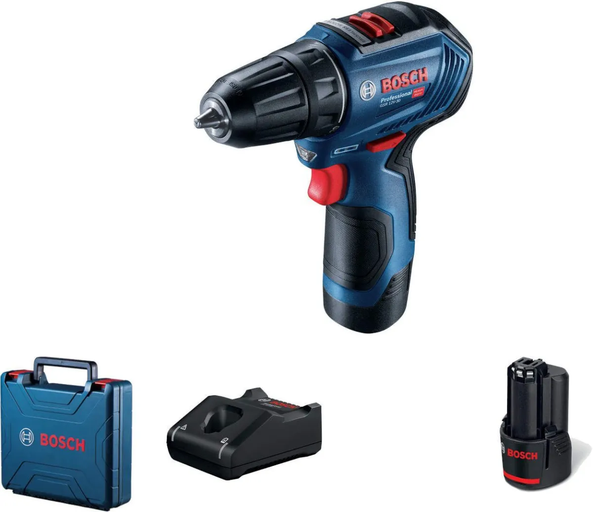 Bosch AKUMULATORSKA BUŠILICA - ODVRTAČ GSR 12V-30 (06019G9000)