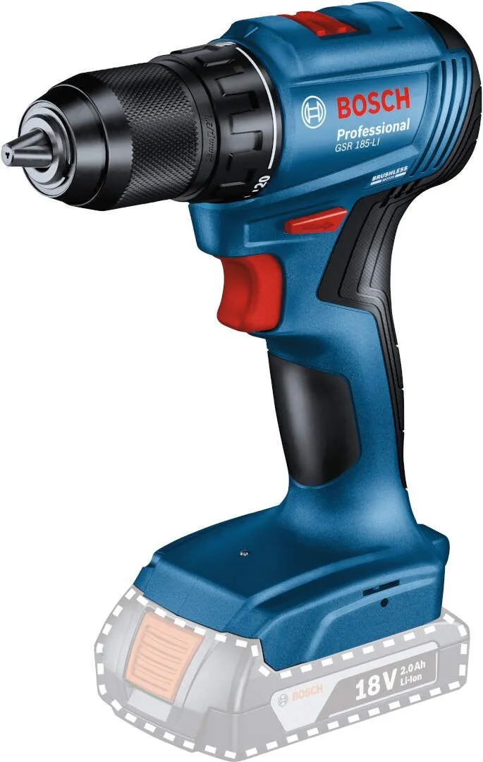 Bosch AKUMULATORSKA BUŠILICA - ODVRTAČ GSR 185-Li 18V Solo (06019K3003)