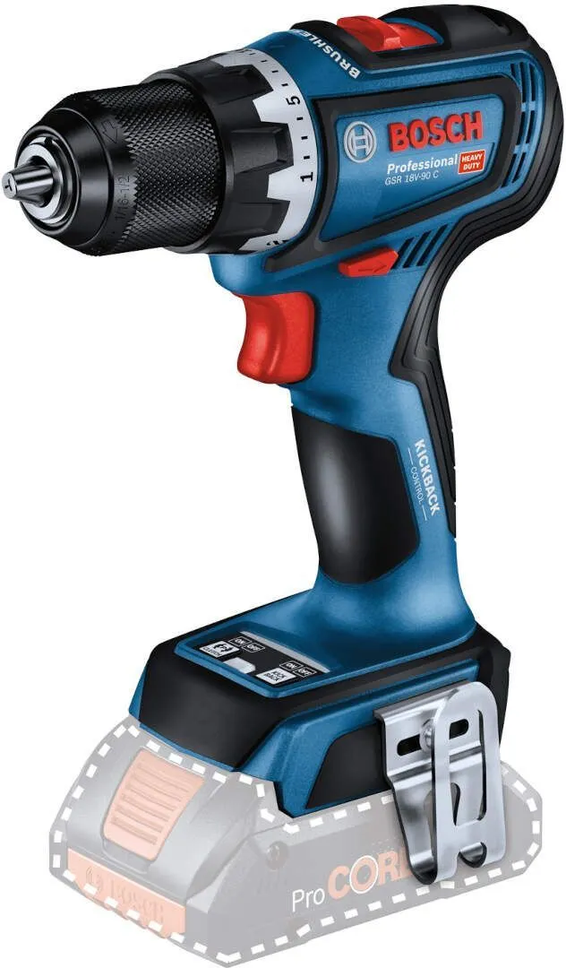Bosch AKUMULATORSKA BUŠILICA - ODVRTAČ GSR 18V-90 C Solo (06019K6000)