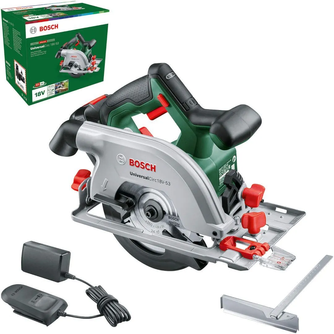 Bosch AKUMULATORSKA KRUŽNA TESTERA-CIRKULAR UniversalCirc 18V-53 (06033B1402)