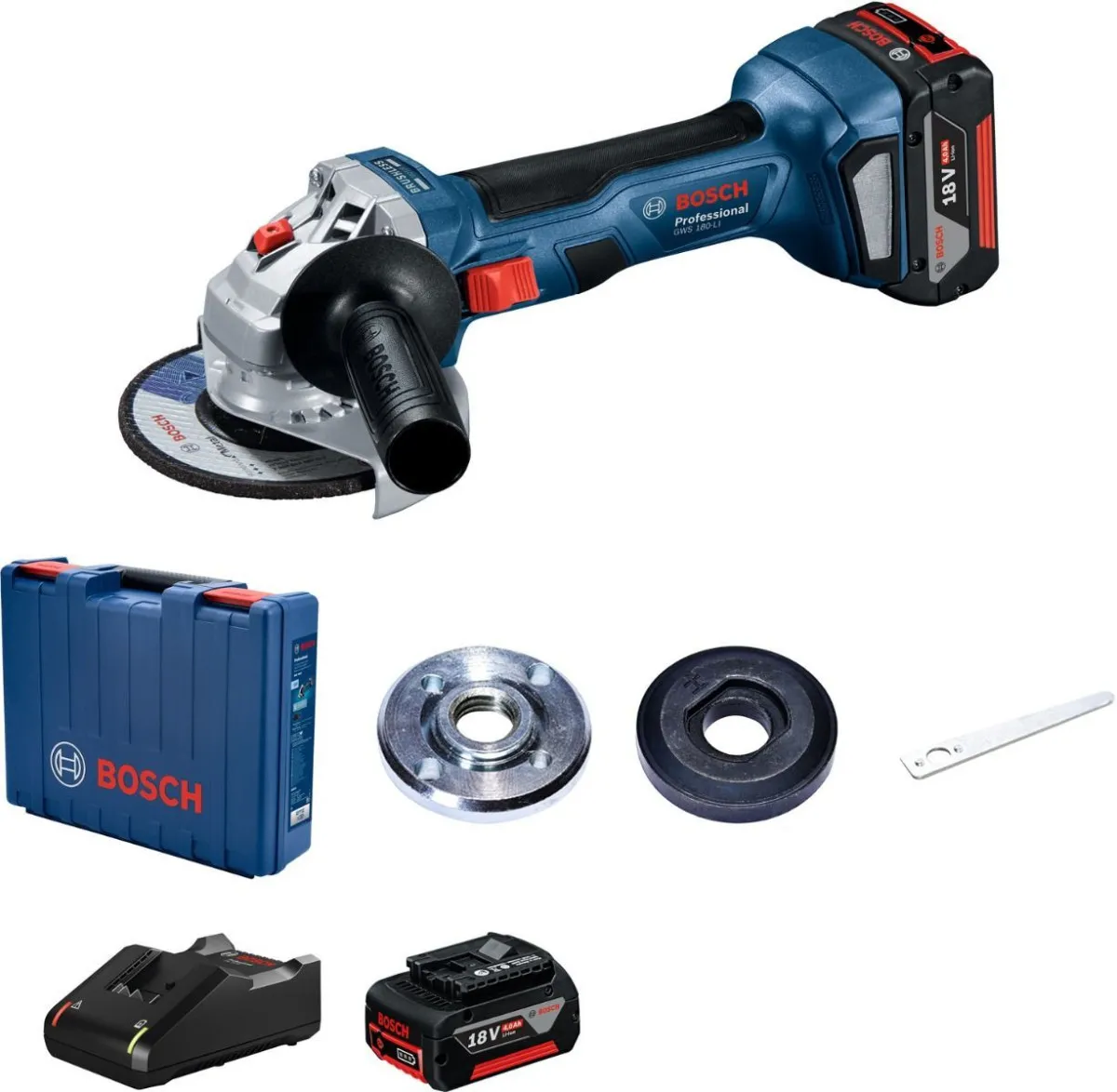 Bosch AKUMULATORSKA UGAONA BRUSILICA GWS 180-LI (06019H9021)