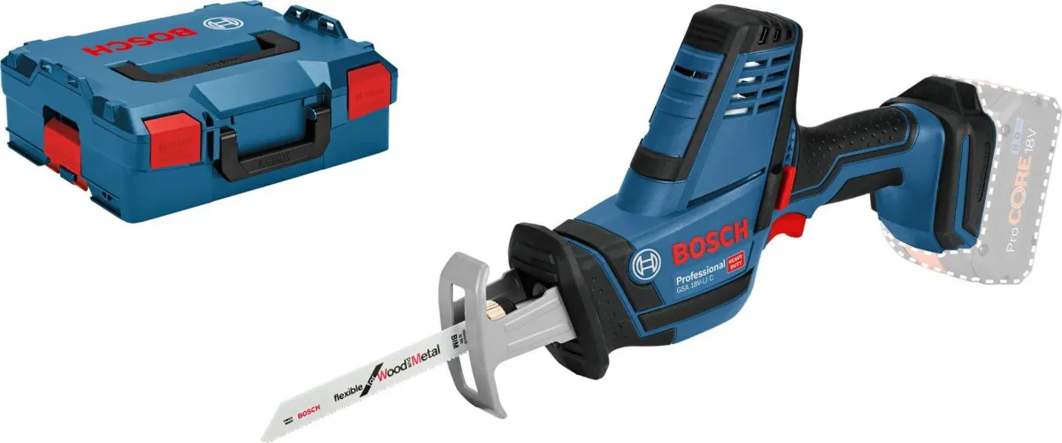 Bosch AKUMULATORSKA UNIVERZALNA-RECIPRO TESTERA GSA 18V-LI C Solo (06016A5001)