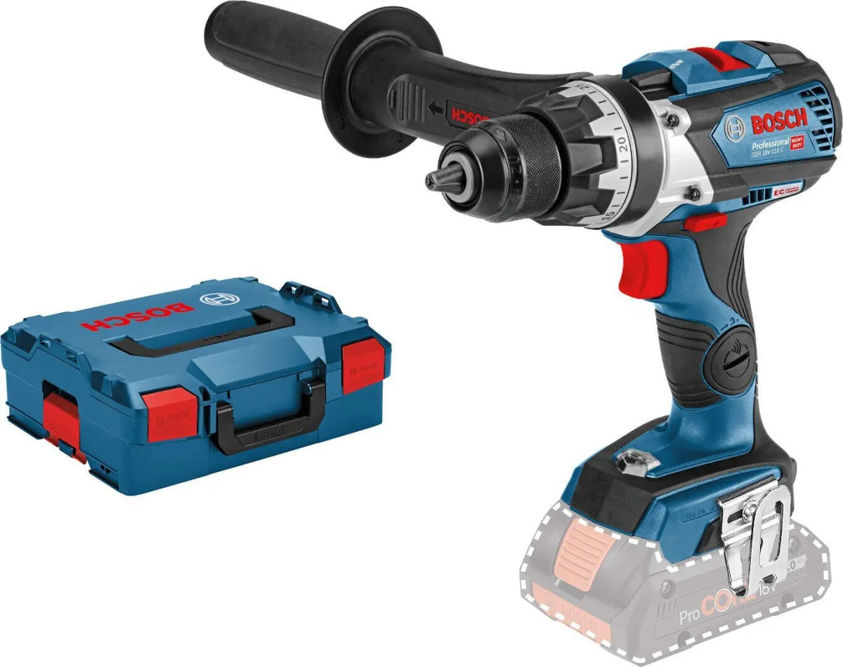 Bosch AKUMULATORSKA VIBRACIONA BUŠILICA - ODVRTAČ GSB 18V-110 C Solo (06019G030A)