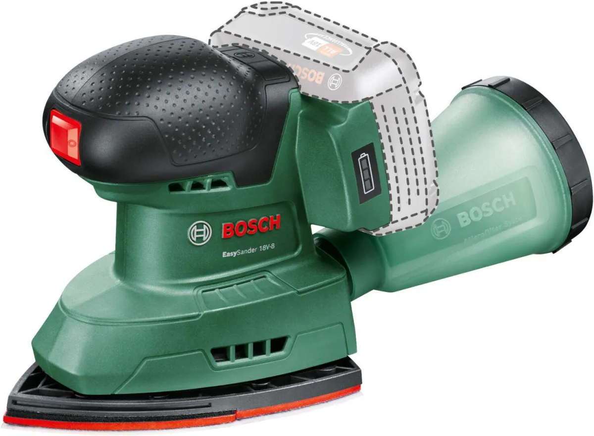 Bosch AKUMULATORSKA VIBRACIONA MULTI BRUSILICA EasySander 18V-8 Solo (06033E3000)