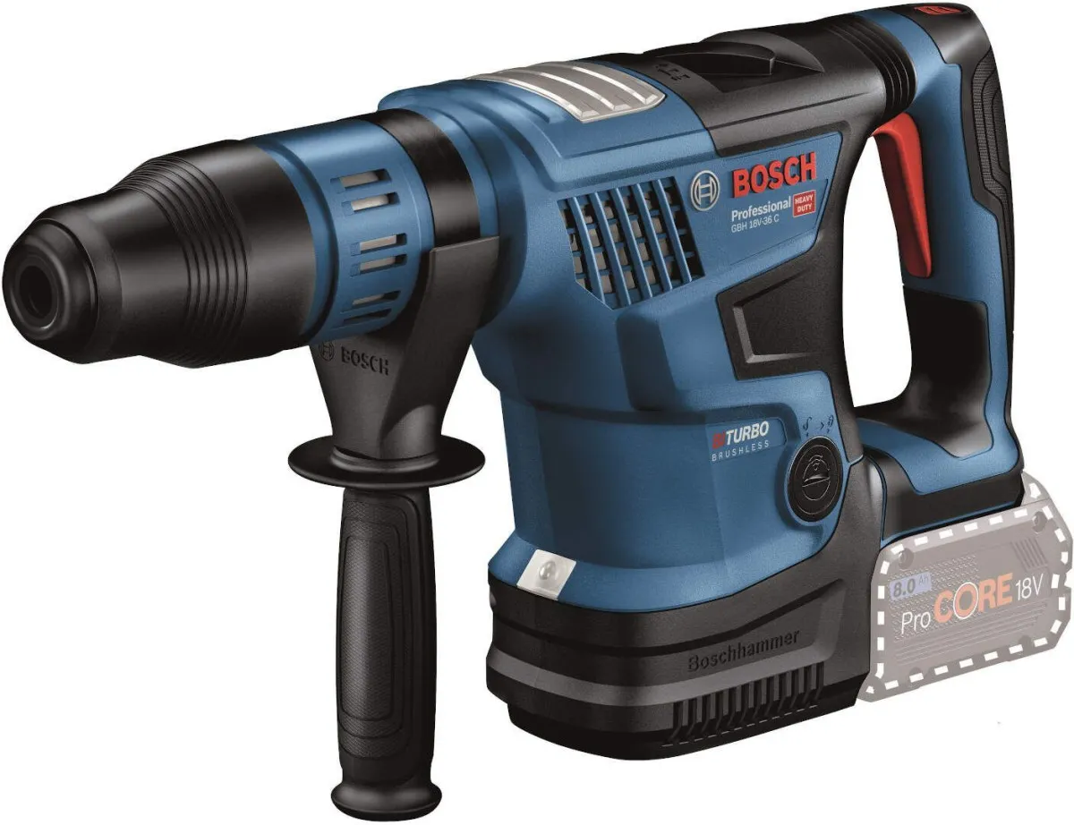 Bosch AKUMULATORSKI ELEKTRO-PNEUMATSKI ČEKIĆ GBH 18V-36 C Solo (0611915021)