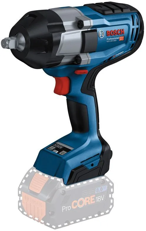 Bosch AKUMULATORSKI UDARNI ODVRTAČ GDS 18V-1000 Solo (06019J8300)