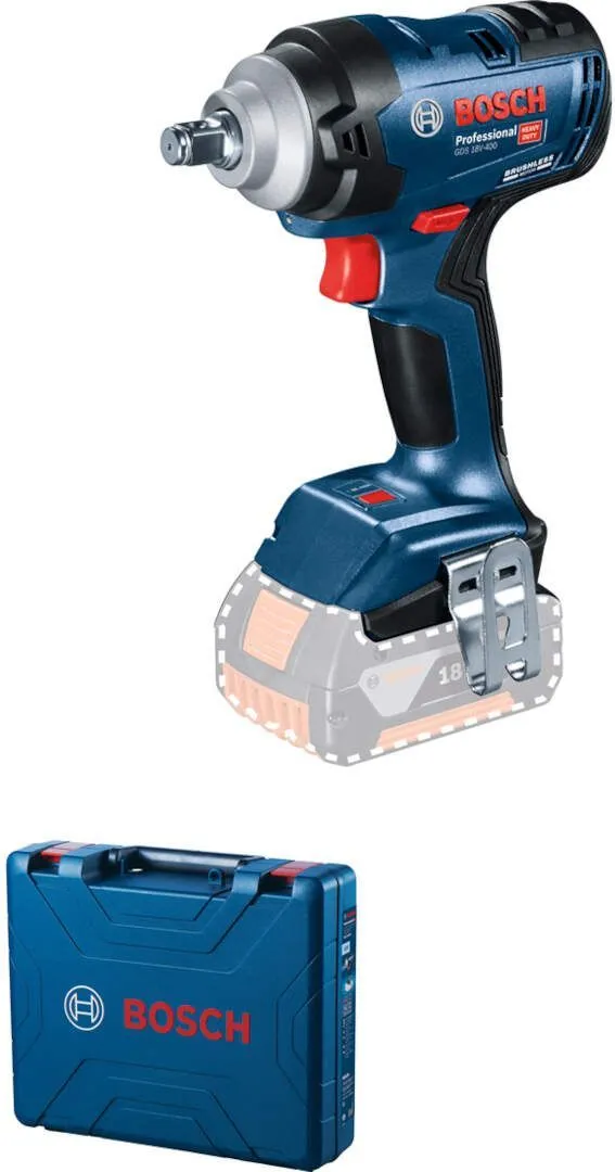 Bosch AKUMULATORSKI UDARNI ODVRTAČ GDS 18V-400 Solo (06019K0021)
