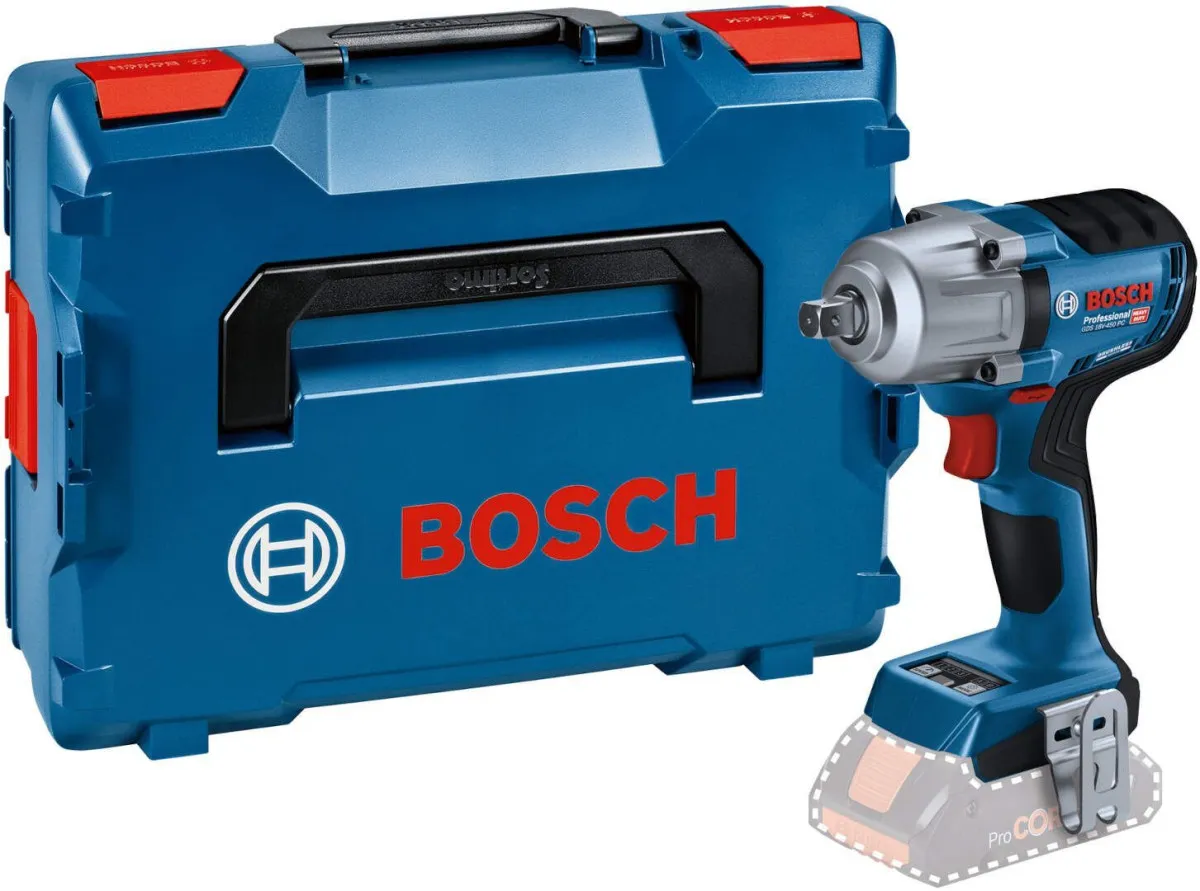 Bosch AKUMULATORSKI UDARNI ODVRTAČ GDS 18V-450 PC Solo u L-Boxx koferu (06019K4101)