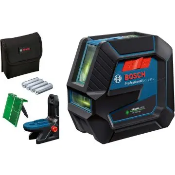 Bosch KOMBINOVANI SAMONIVELIŠUĆI LASER ZA LINIJE SA ZELENIM ZRAKOM GCL 2-50 G (0601066M00)
