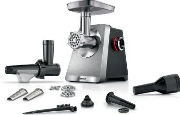 Bosch MAŠINA ZA MLEVENJE MESA MFWS835M Serija 8 | MultiPower, 2500 W, Stainless steel