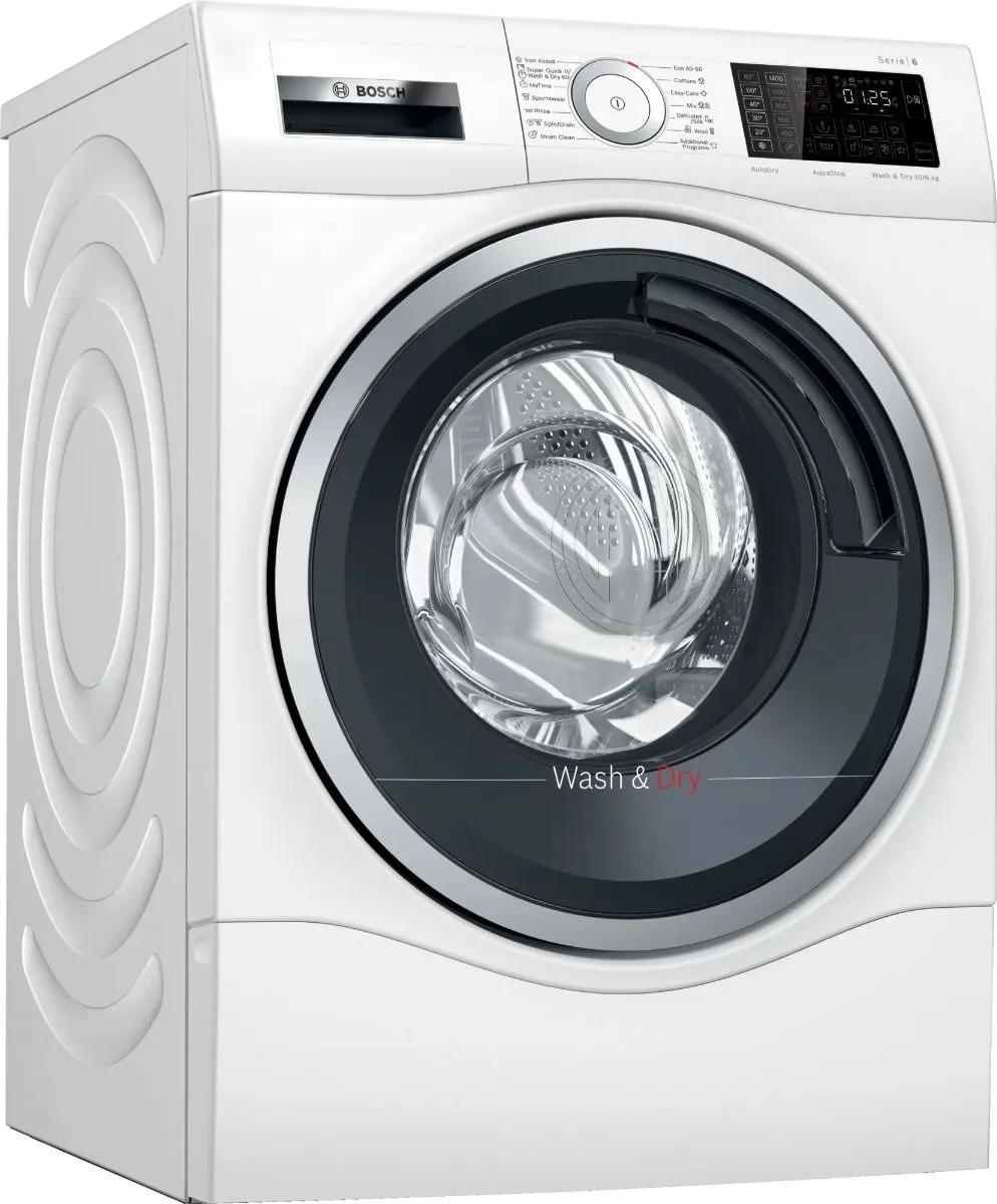 Bosch MAŠINA ZA PRANJE I SUŠENJE VEŠA WDU8H541EU Serija 6 | 10/6 kg, 1400 obrtaja