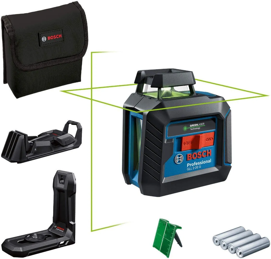 Bosch SAMONIVELIŠUĆI LINIJSKI LASER 360° GLL 2-20 G + tasna (0601065000)