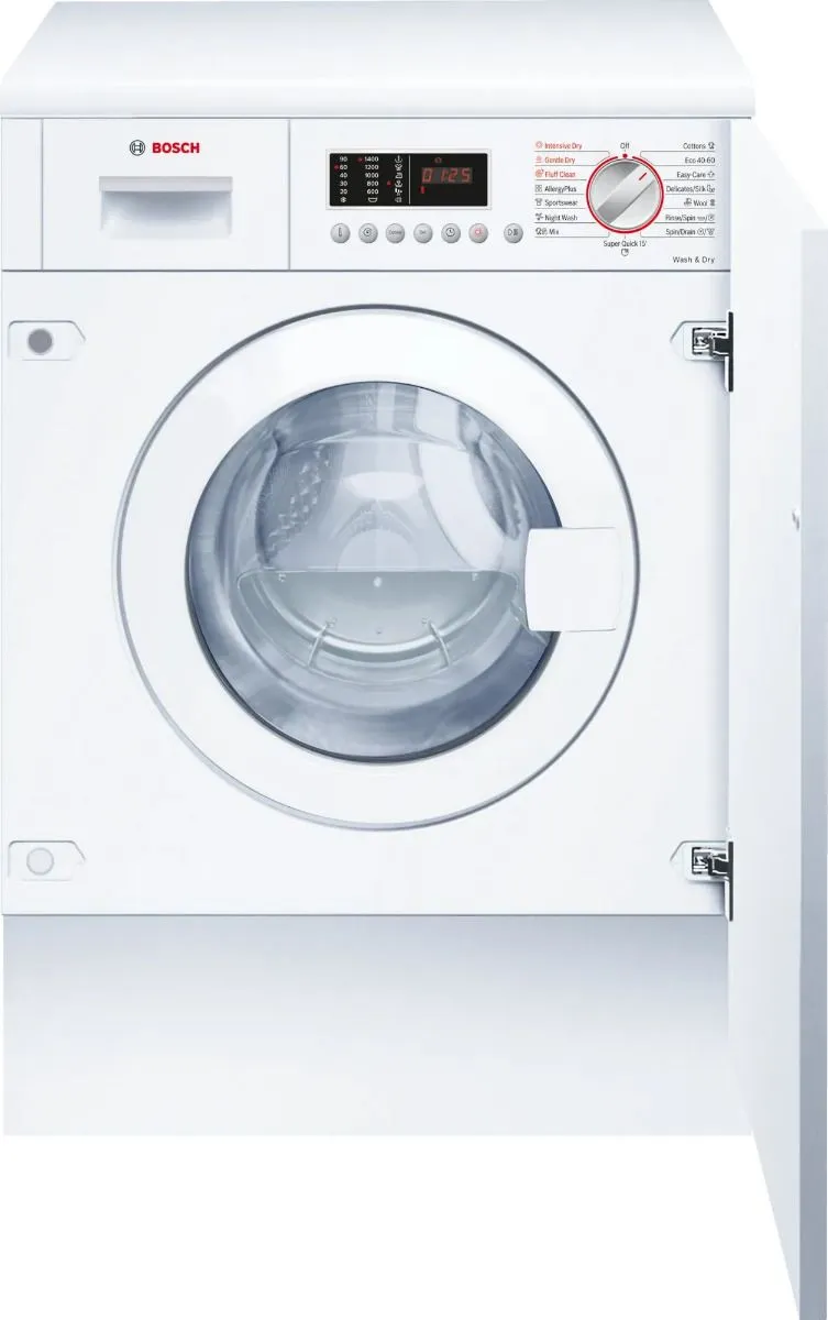 Bosch UGRADNA MAŠINA ZA PRANJE I SUŠENJE VEŠA WKD28543EU Serija 6 | 7/4 kg, 1400 obrtaja