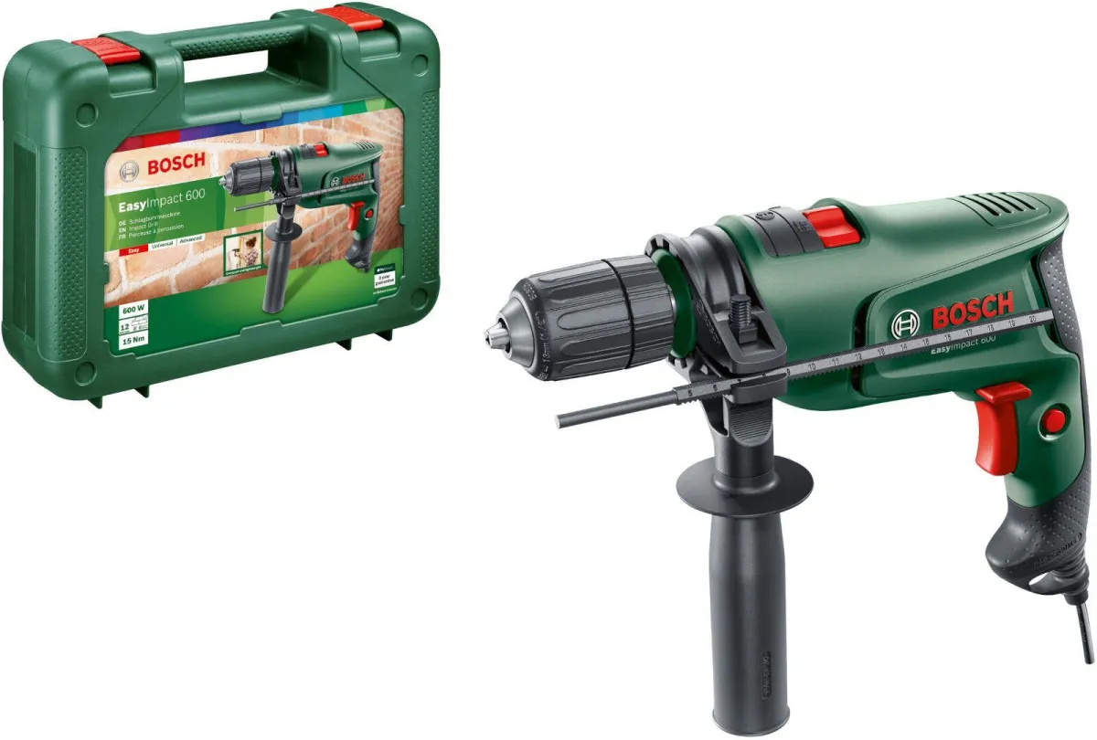 Bosch VIBRACIONA BUŠILICA EasyImpact 600 u koferu (0603133020)