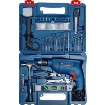 Bosch VIBRACIONA BUŠILICA SA SETOM PRIBORA I RUČNOG ALATA GSB 600 (06011A0321)
