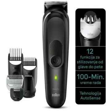 Braun MULTIFUNKCIONALNI TRIMER MGK7460 BLK