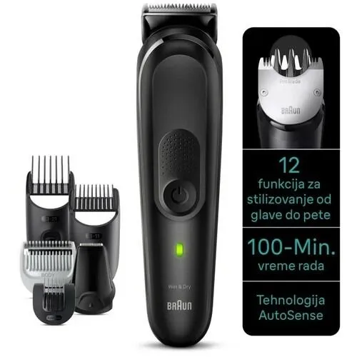Braun MULTIFUNKCIONALNI TRIMER MGK7460 BLK