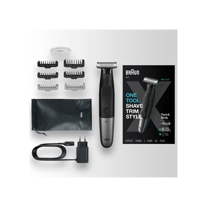 Braun TRIMER XT5200 BLK/METGREY