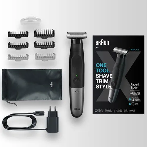 Braun TRIMER XT5200 BLK/METGREY