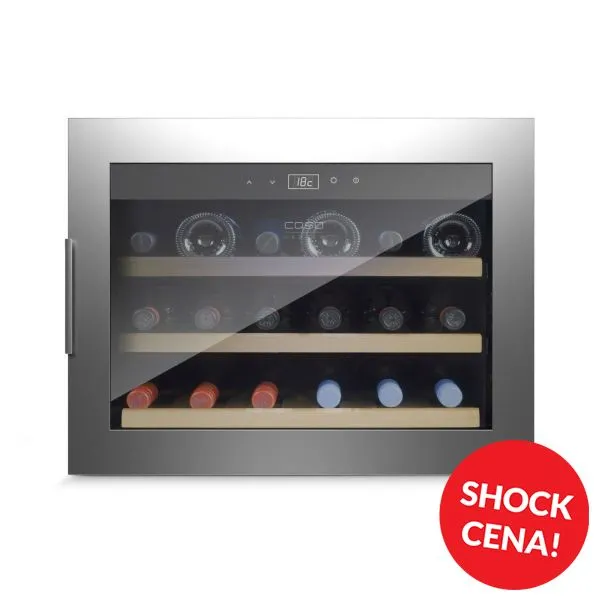 CASO VINSKA VITRINA WineSafe 18 EB B629 Inox
