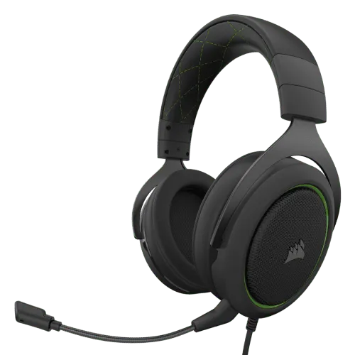 Corsair GEJMERSKE SLUŠALICE HS50 PRO (Crna-zelena) CA-9011216-EU
