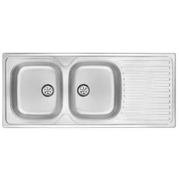 Deante INOX SUDOPERA Techno 116/IX/2/O - ZEU 0210