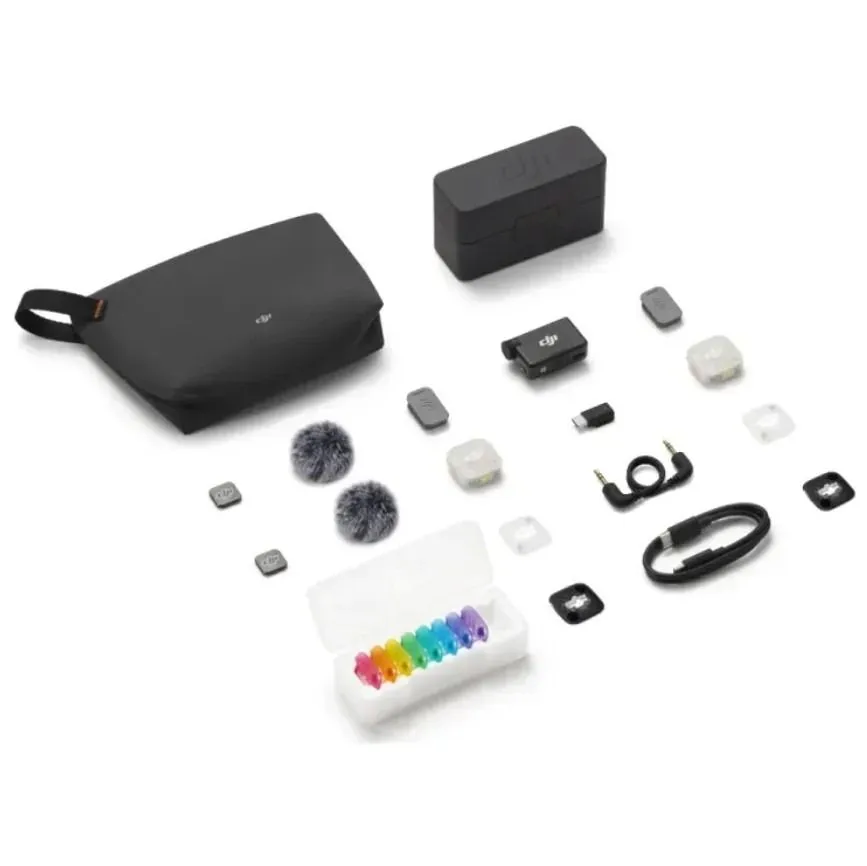 Dji MIKROFON Mic Mini 2S (2 TX + 1 RX + Charging Case) (CP.RN.00000538.02)