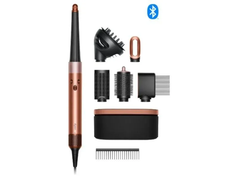 Dyson STAJLER Airwrap i.d Amber Silk/Pink Champagne Curly + Coily 142899