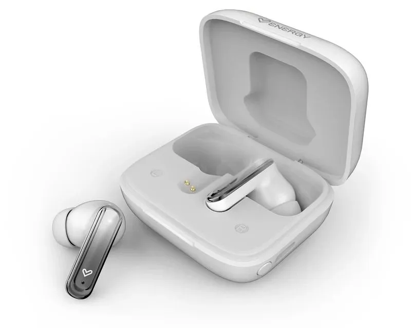 ENERGY SISTEM Snow ScreenSound True Wireless slušalice bele (M45988)