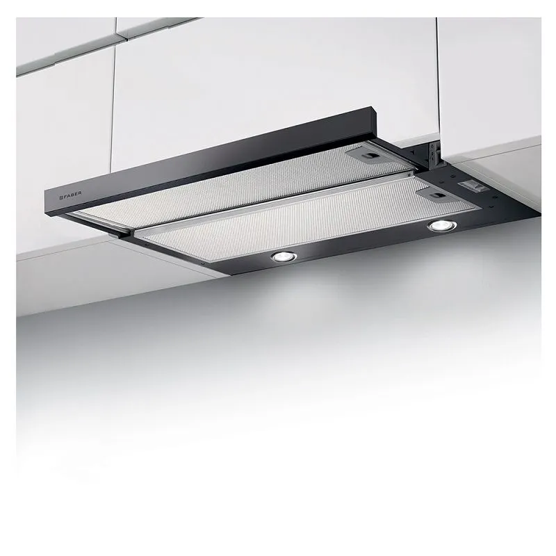 FABER ASPIRATOR FLEXA NG GLASS LUX BK A60