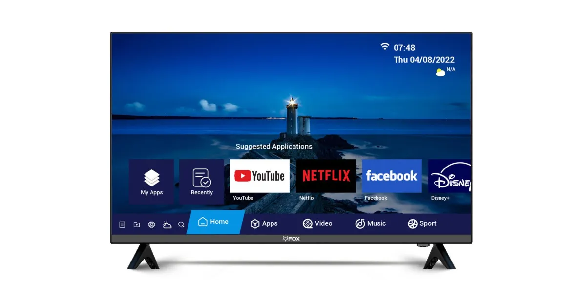 FOX TELEVIZOR 32AOS450E 32" LED HD READY ANDROID TV