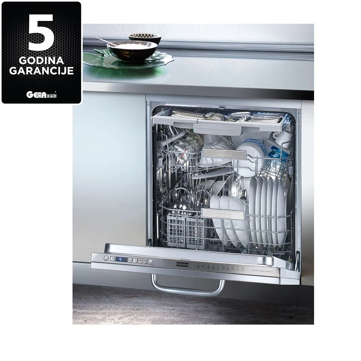 FRANKE MASINA ZA PRANJE POSUDJA FDW 614 D10P DOS LP C